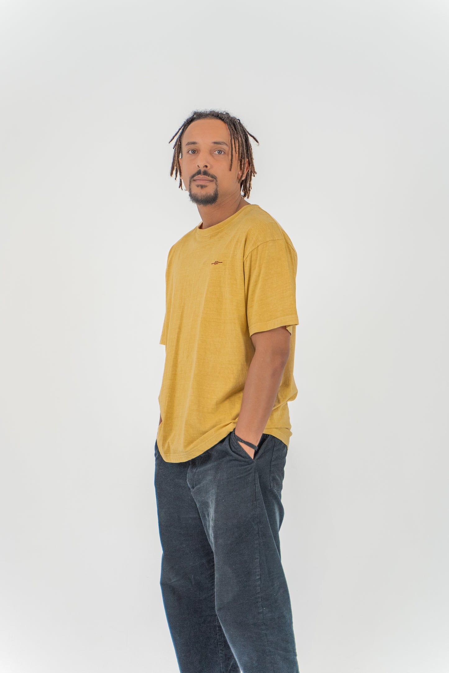 S/S T-shirt / MUSTARD