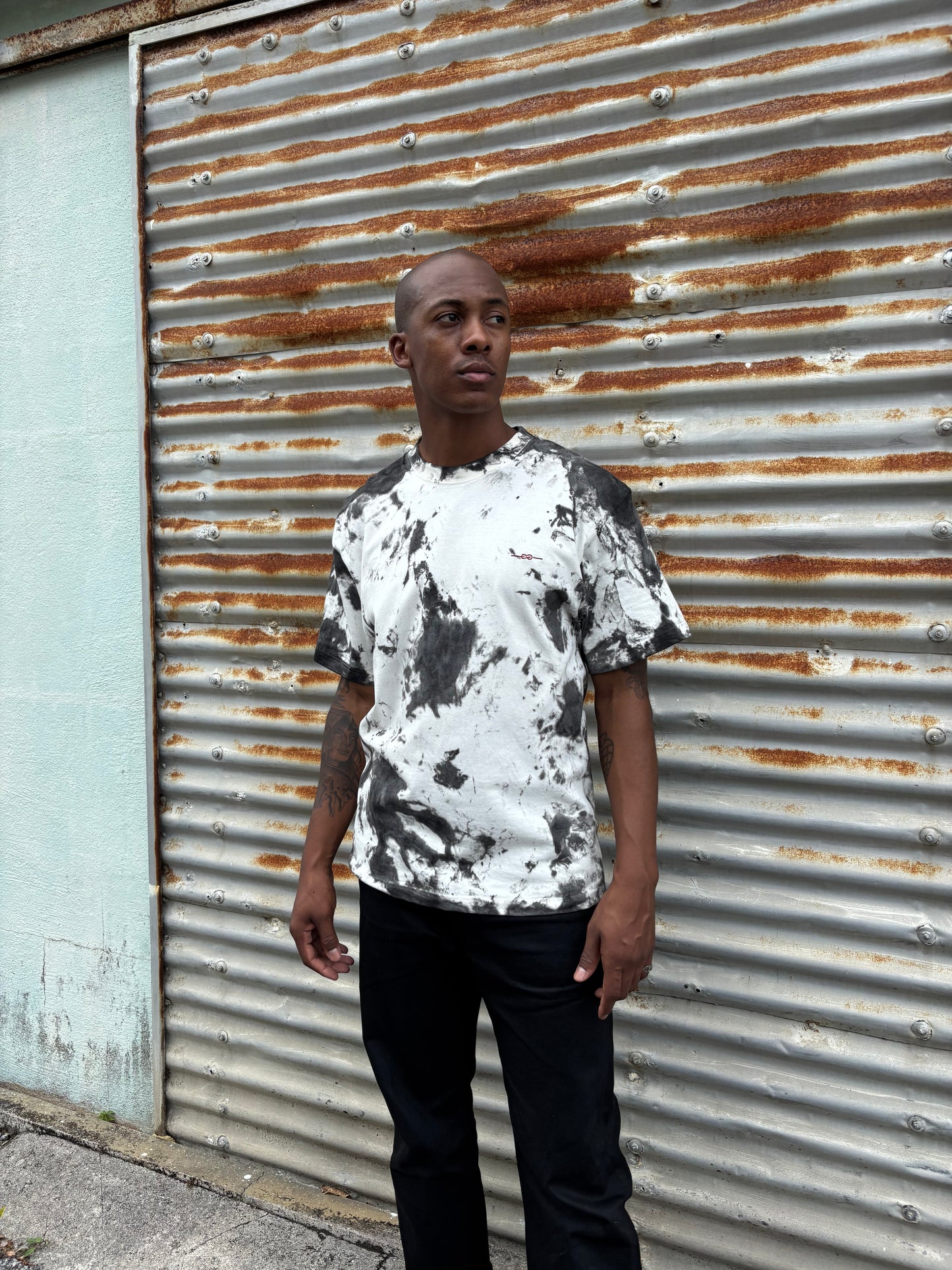 S/S T-shirt / SOOT TIE-DYE