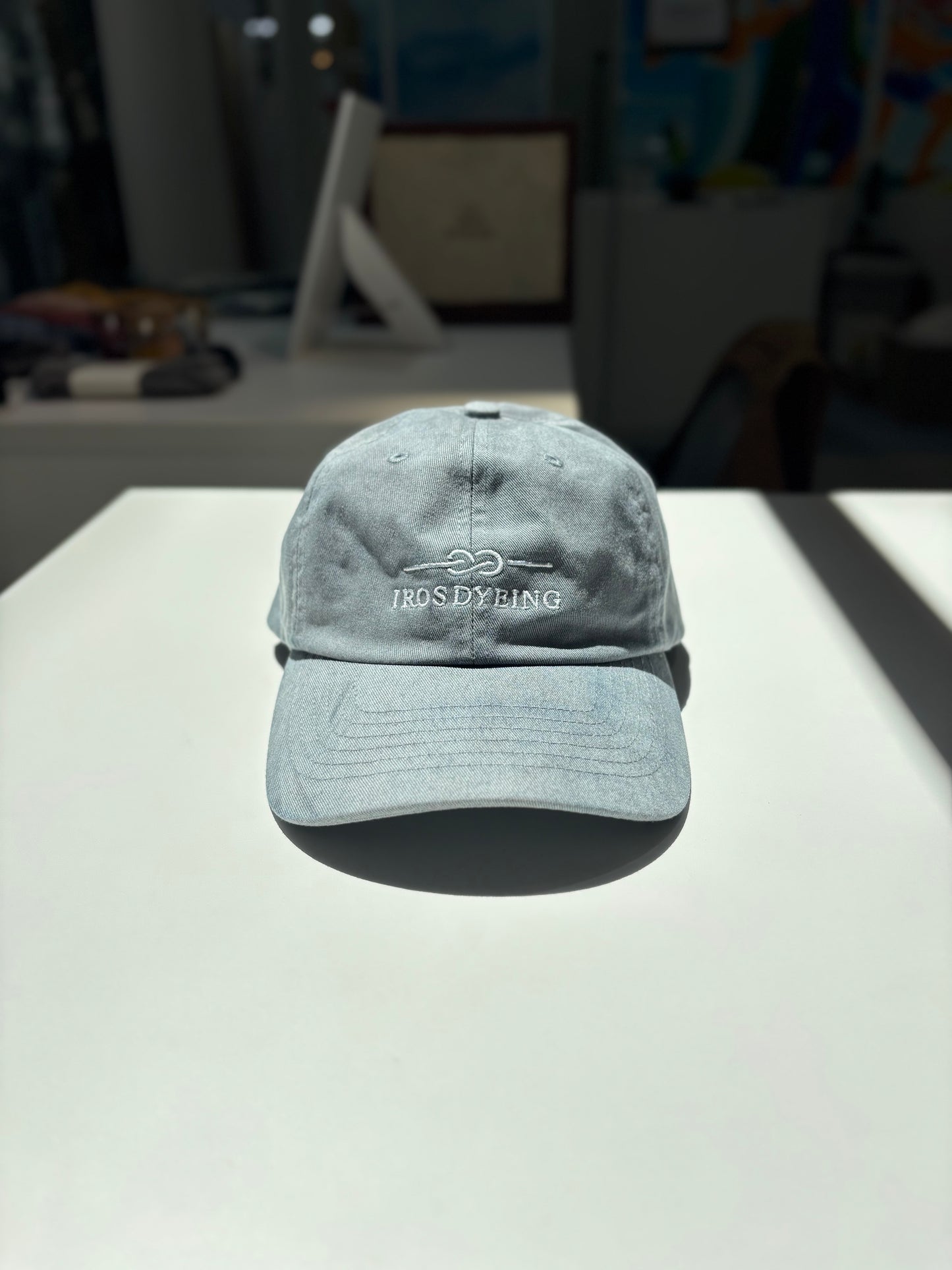 6 PANEL TWILL CAP/ INDIGO