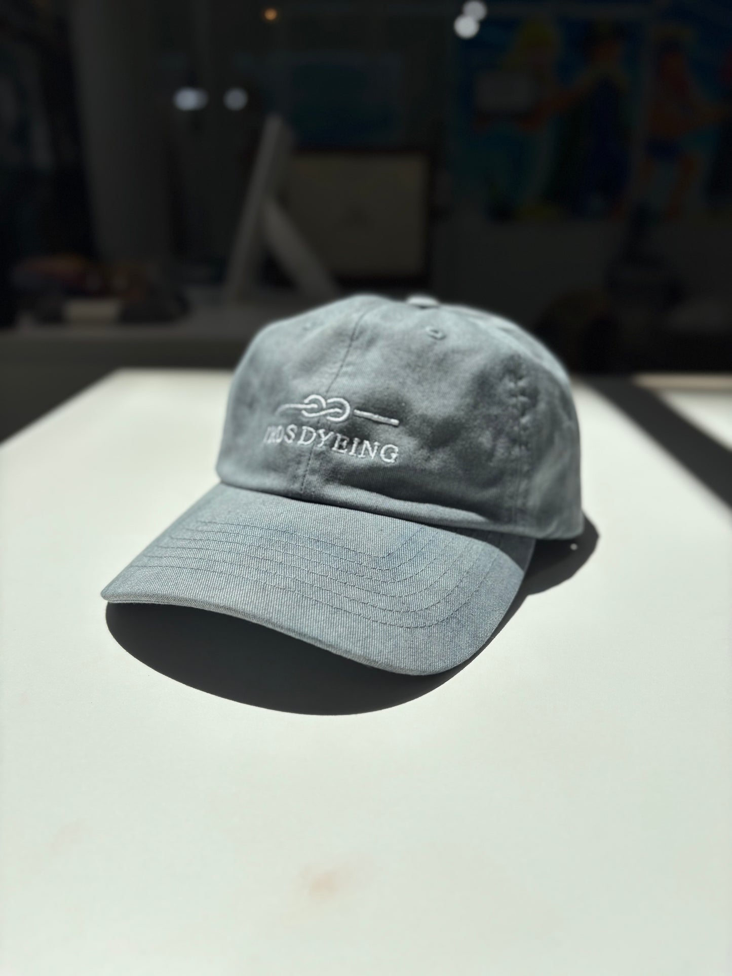6 PANEL TWILL CAP/ INDIGO