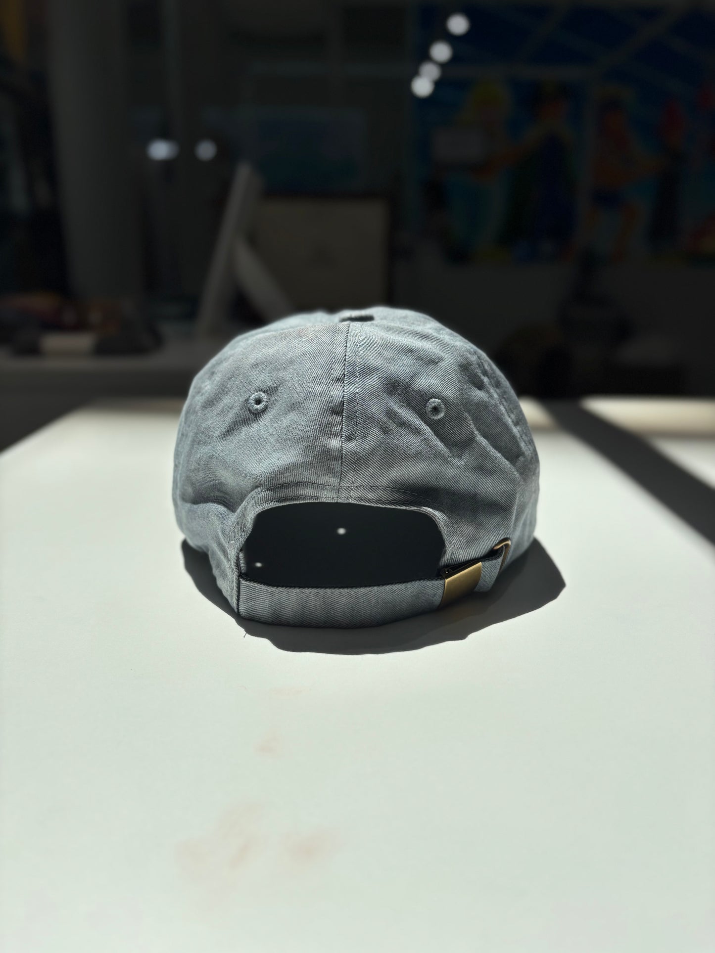 6 PANEL TWILL CAP/ INDIGO