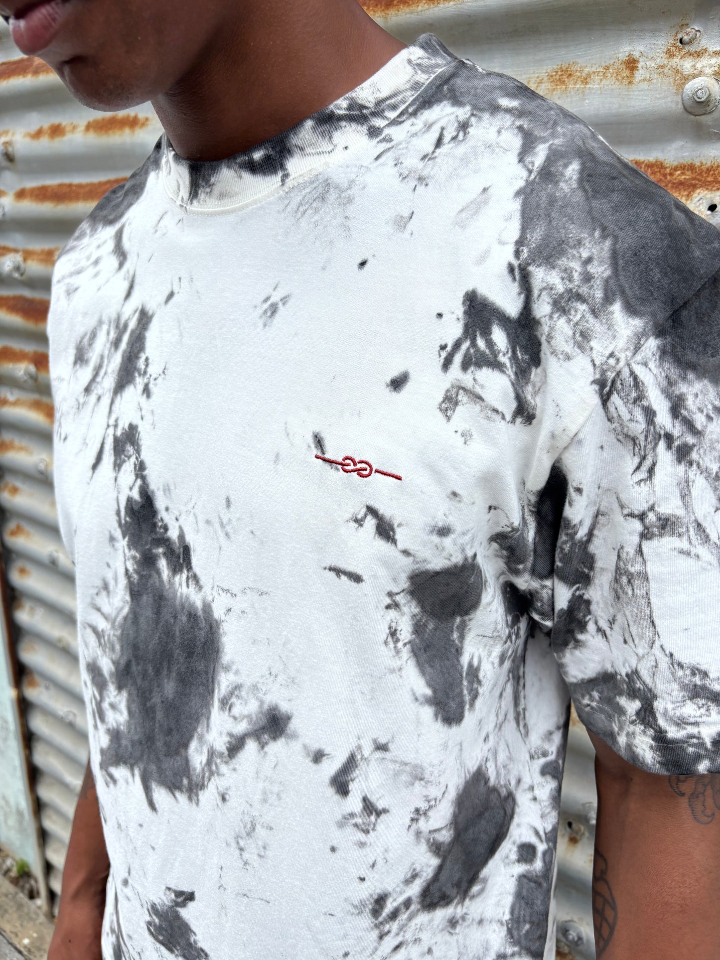 S/S T-shirt / SOOT TIE-DYE